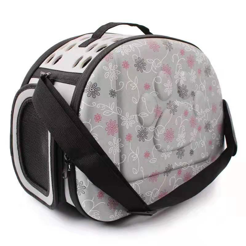 Foldable Dog Carrier Bag Travel Pet Breathable Shoulder Handbag Portable Folding Pet Cage Carrying Bags for Cat Dog Pig Hamster