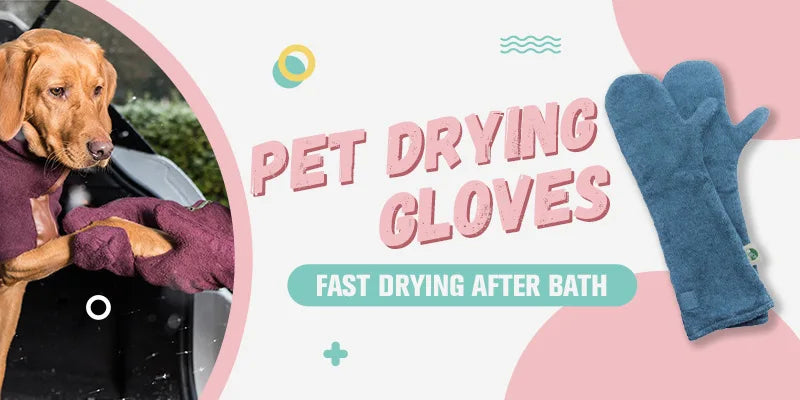 Dog Bathrobe Towel Bath Robe Pet Dog Bathrobe Super Fast Drying Coat Soft Adjustable Absorbent Towel For Large Medium Small Dog