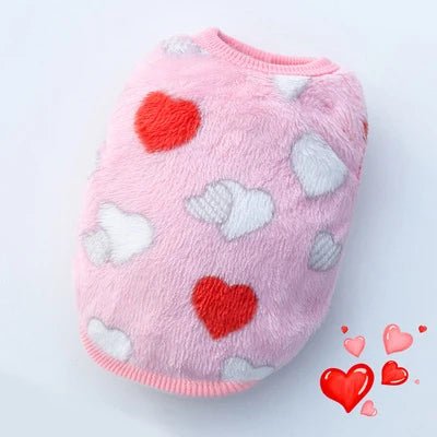 Pet Clothes Winter Warm Coats Vest Soft Fleece For Small Dogs Cats Girl Boys Chihuahua Yorkies Cute Transformation Outfit Xxs-XL