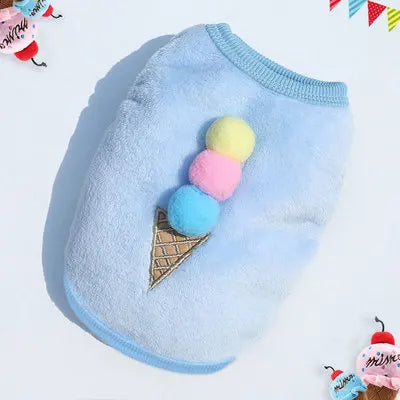 Pet Clothes Winter Warm Coats Vest Soft Fleece For Small Dogs Cats Girl Boys Chihuahua Yorkies Cute Transformation Outfit Xxs-XL