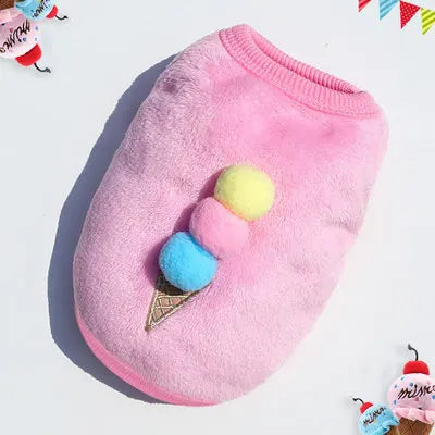 Pet Clothes Winter Warm Coats Vest Soft Fleece For Small Dogs Cats Girl Boys Chihuahua Yorkies Cute Transformation Outfit Xxs-XL