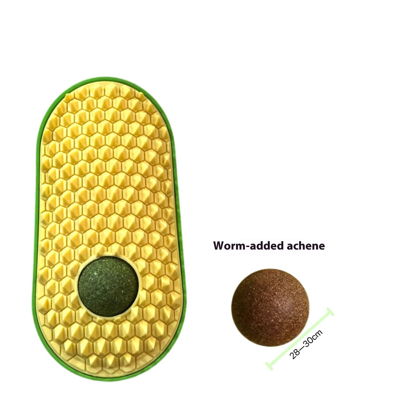 New Pet Supplies Avocado Pea Hair Remover, Cleaning Brush, Cat and Dog Comb, Self-service Hair Removal Tool