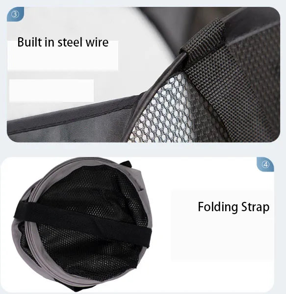 New Printing Dirty Clothes Basket Household Dirty Clothes Basket Dirty Clothes Storage Basket Portable Laundry Basket