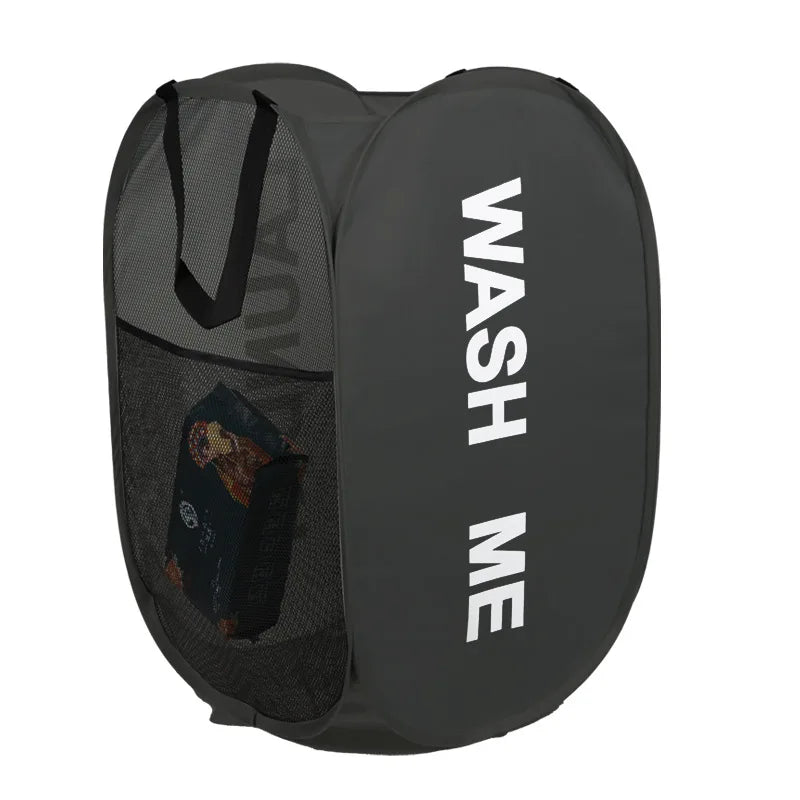 New Printing Dirty Clothes Basket Household Dirty Clothes Basket Dirty Clothes Storage Basket Portable Laundry Basket