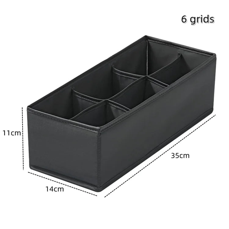 Organizer For Underwear Socks Bra Pants Scarf Tie Storage Box Jeans Clothing Organization Dividers For Drawers Clothes Organizer