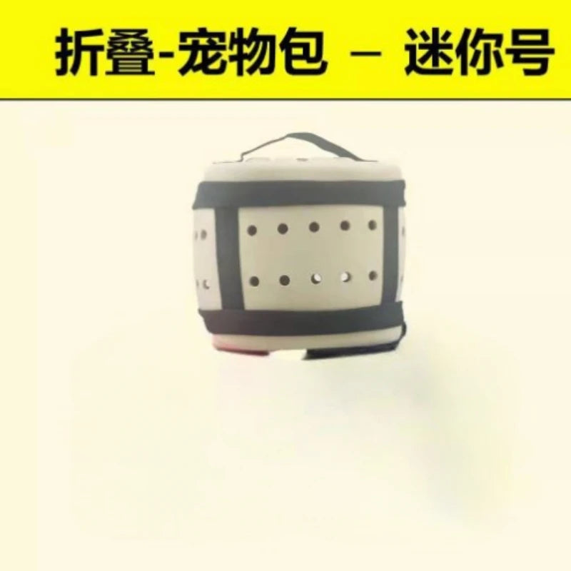 Foldable Dog Carrier Bag Travel Pet Breathable Shoulder Handbag Portable Folding Pet Cage Carrying Bags for Cat Dog Pig Hamster