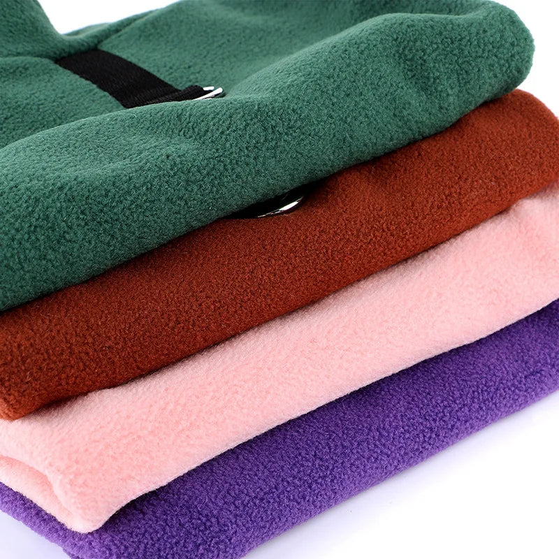 Pet Dog Clothes,Polar Fleece Warm Dog Vest,Fashion Comfortable and Breathable Dog Cothes,The Dog Face