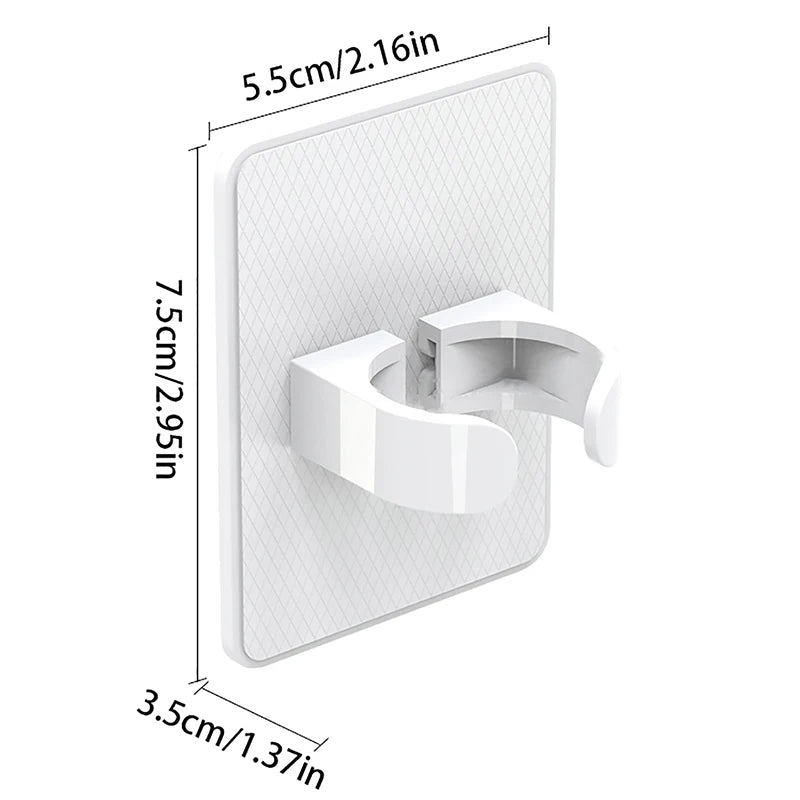 Comb Holder Bathroom Wall Hanging Comb Storage Rack Hair Clip Organizer Air Cushion Comb Holder Creative Plastic Comb Rack