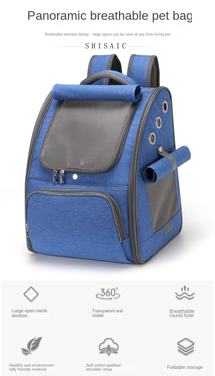 Concealable and Portable Cat Carrier Cage Bag for Outdoor Travel transporte gato dog backpack cat supplies