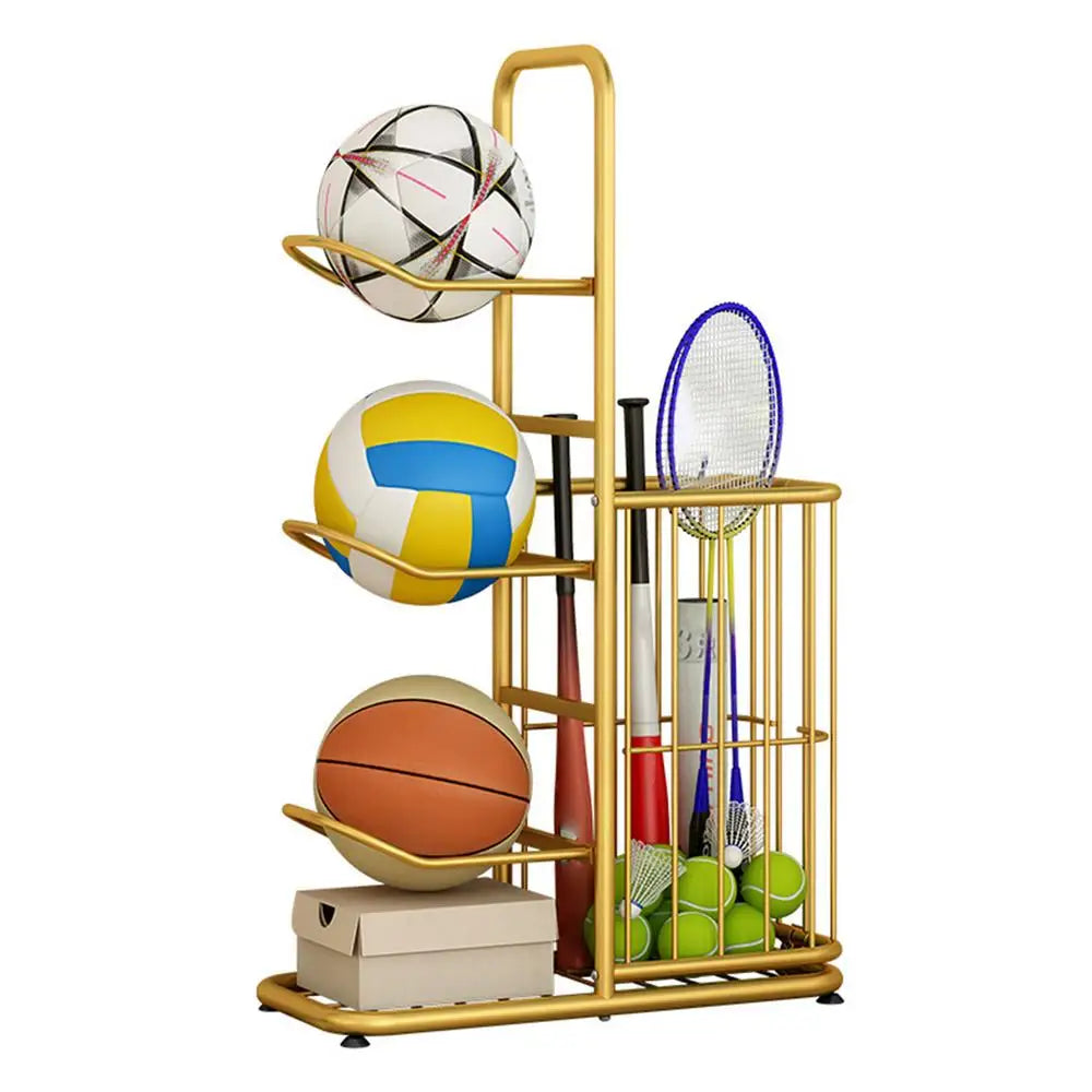 Suporte Organizador Multi Camadas Multi Usos Multi Coisas: Bolas, Vasos, Panelas & Tampas, Materiais Esportivos, Outros Objetos.
