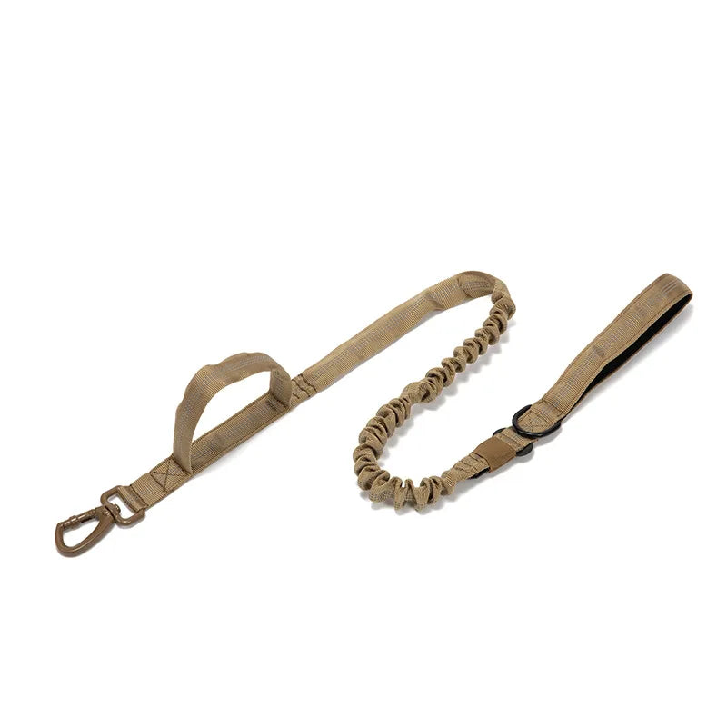 Coleiras e Guias para Cães Pets, Material de Nylon, Coleira Refletiva Durável, Coleira Tática para Treinamento de Pets