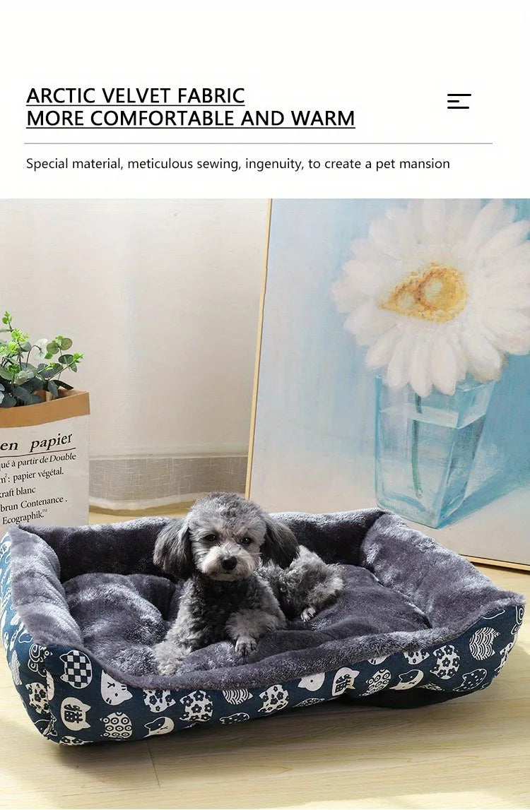 Dog Bed Convertible Sofa Dog's House Pet Products Beds Dogs Bed/mats Doghouse Bedd Indoor Large Pets Accessories Puppy