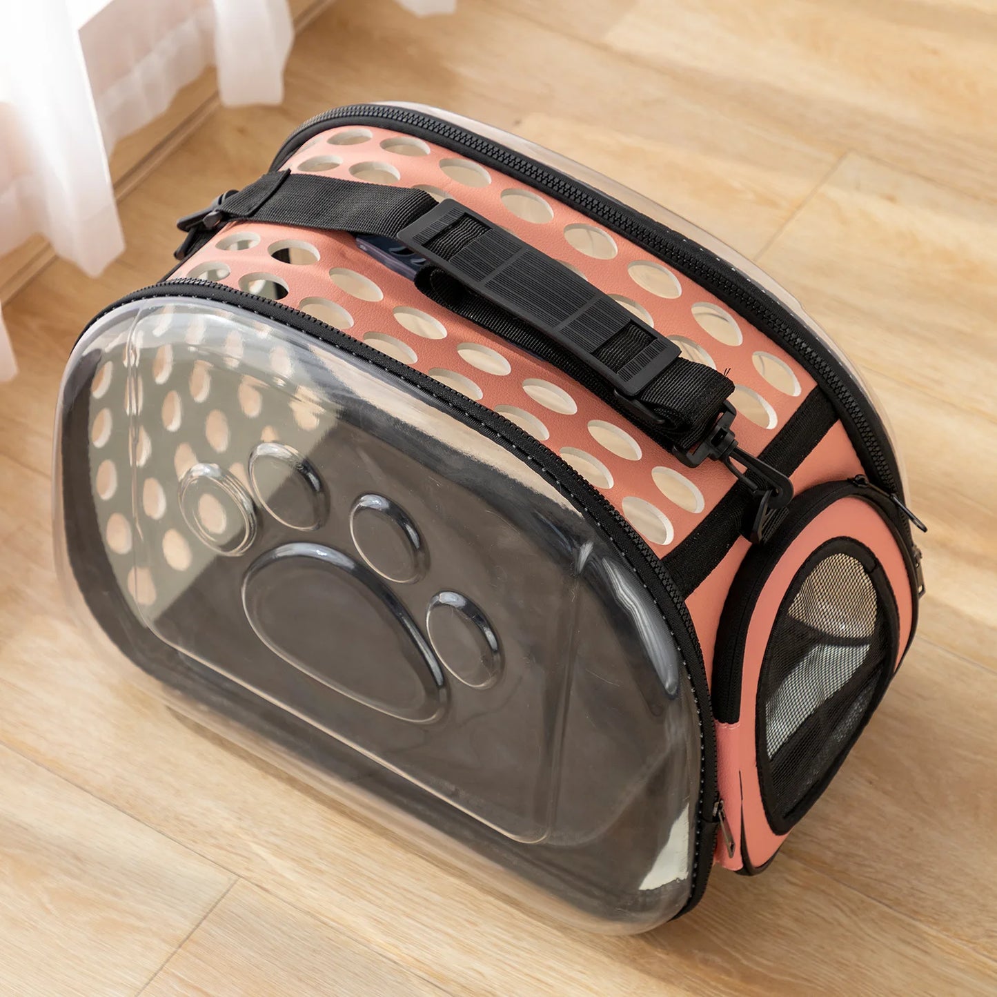 New Cat Space Capsule Transparent Cat Carrier Bag Breathable Pet Carrier Small Dog Cat Backpack Travel Cage Handbag for Kitten