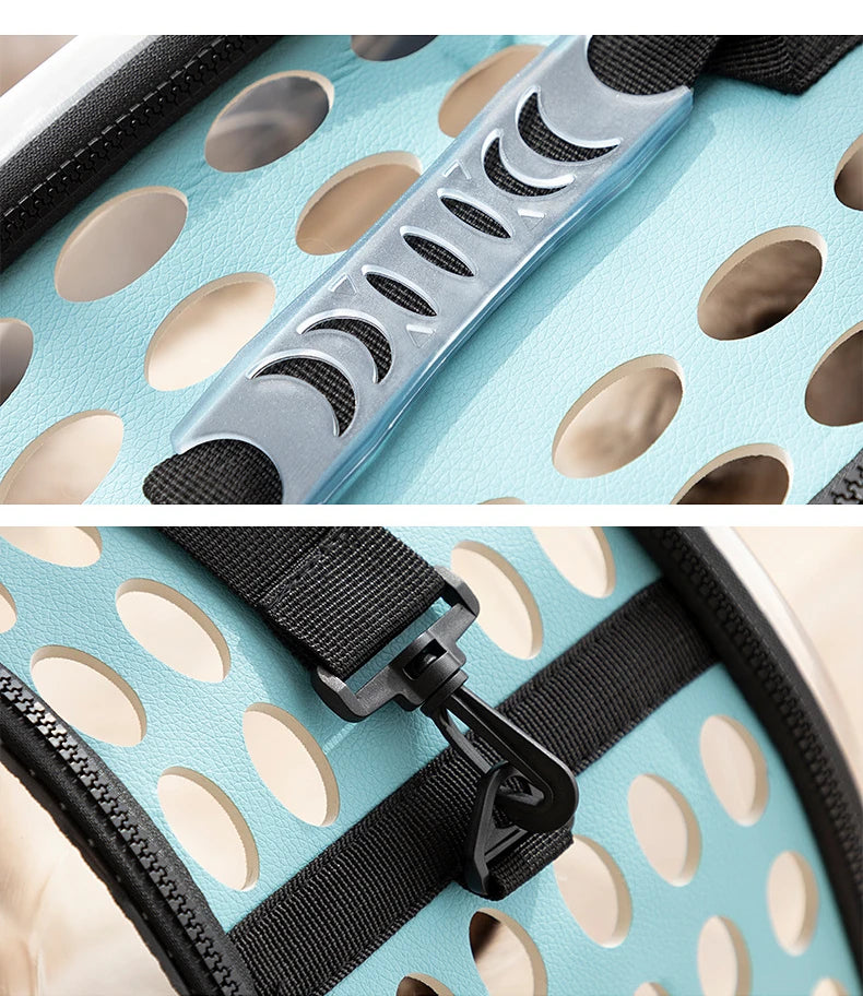 New Cat Space Capsule Transparent Cat Carrier Bag Breathable Pet Carrier Small Dog Cat Backpack Travel Cage Handbag for Kitten