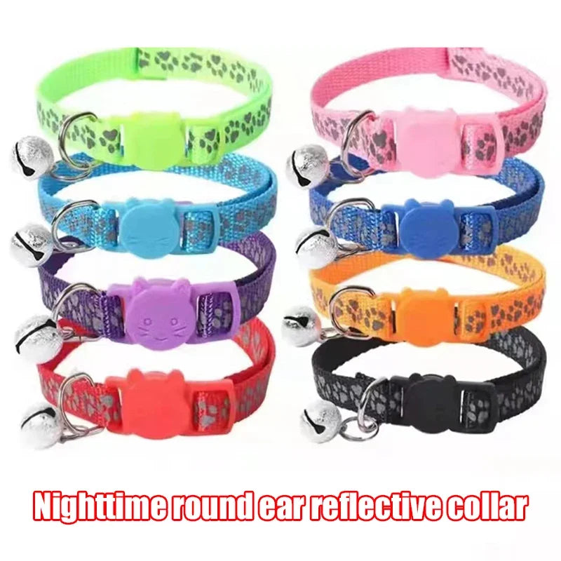 New Airtag Protective Cover Qr Code Collar Positioning Anti Loss Tracking Pet Collar Adjustable Reflective Strip Collar Rope