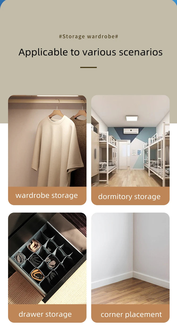 Organizer For Underwear Socks Bra Pants Scarf Tie Storage Box Jeans Clothing Organization Dividers For Drawers Clothes Organizer