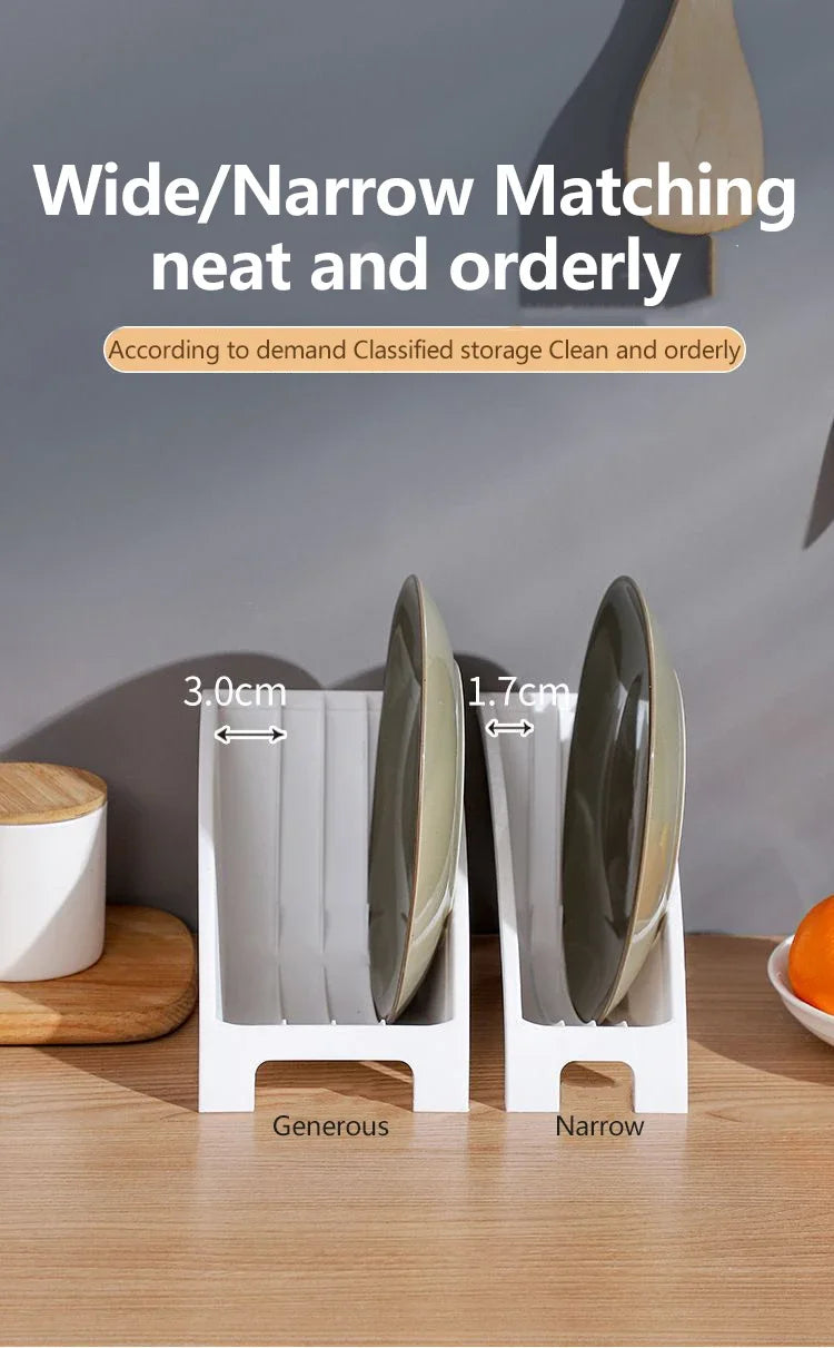 1PC Cabinet Shelves Plates and Dishes Storage Rack Bowl Cup Rack Multifunctional Organizer Kitchen Supplies Holder