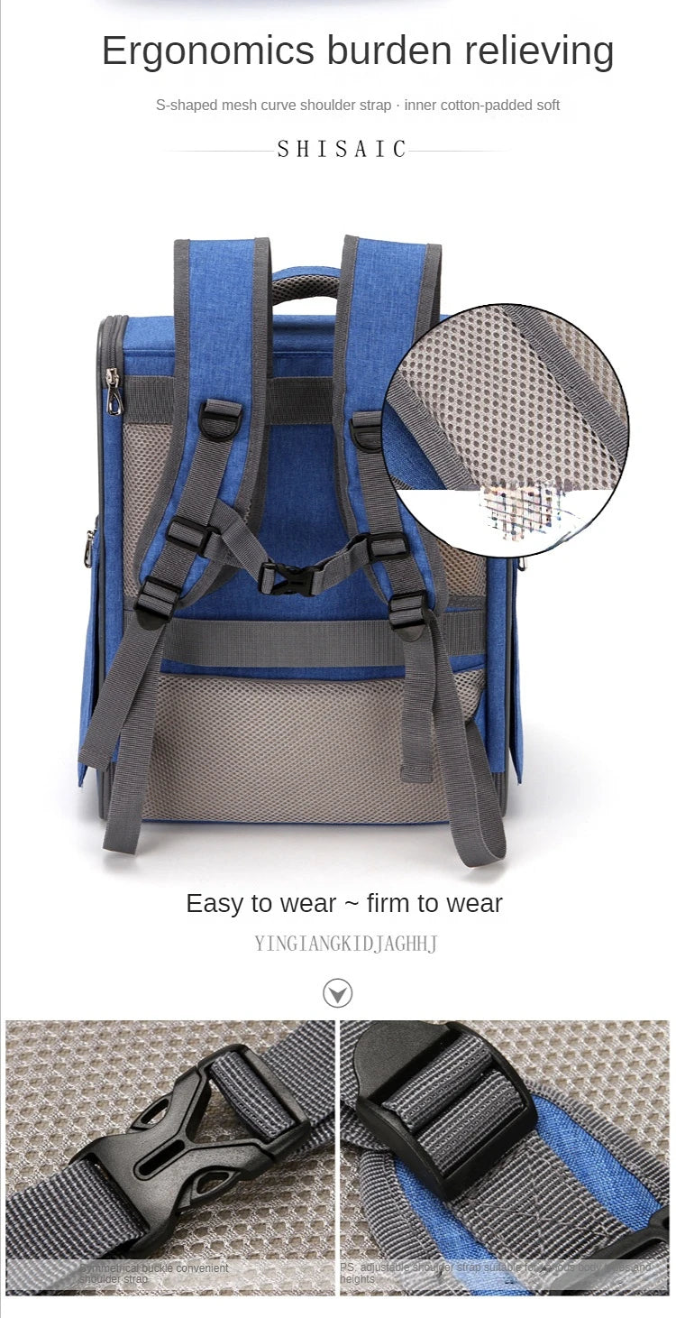 Concealable and Portable Cat Carrier Cage Bag for Outdoor Travel transporte gato dog backpack cat supplies