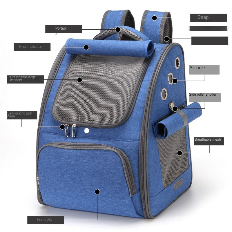 Concealable and Portable Cat Carrier Cage Bag for Outdoor Travel transporte gato dog backpack cat supplies