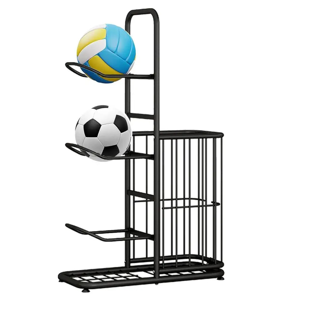 Suporte Organizador Multi Camadas Multi Usos Multi Coisas: Bolas, Vasos, Panelas & Tampas, Materiais Esportivos, Outros Objetos.