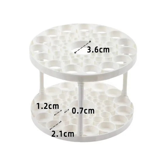 Makeup Brush Storage Lipstick Rack Lipstick Makeup Brush Storage Rack Desktop Cosmetics Storage Dressing Table Storage Box