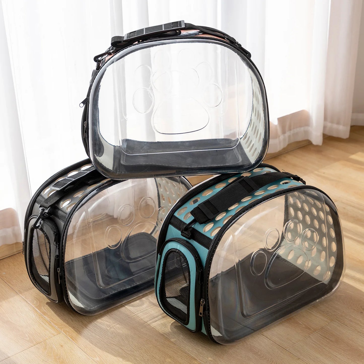 New Cat Space Capsule Transparent Cat Carrier Bag Breathable Pet Carrier Small Dog Cat Backpack Travel Cage Handbag for Kitten