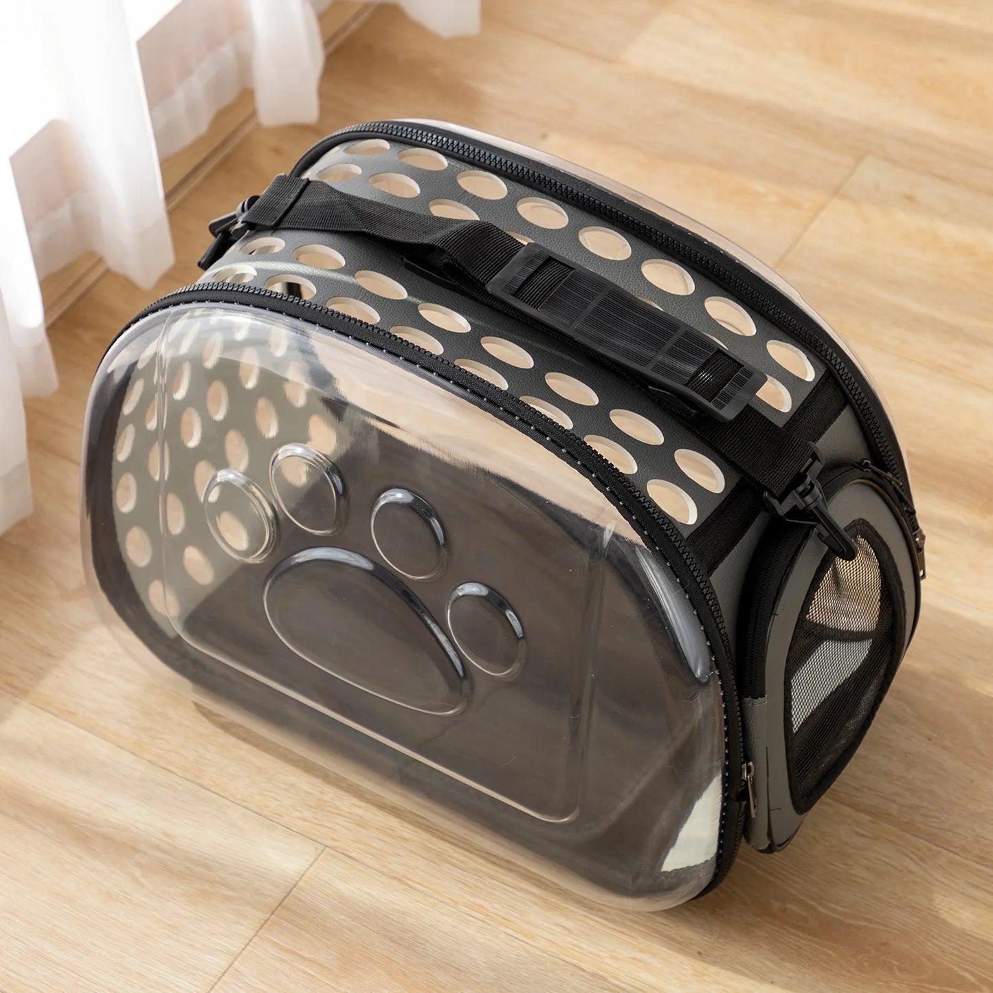 New Cat Space Capsule Transparent Cat Carrier Bag Breathable Pet Carrier Small Dog Cat Backpack Travel Cage Handbag for Kitten