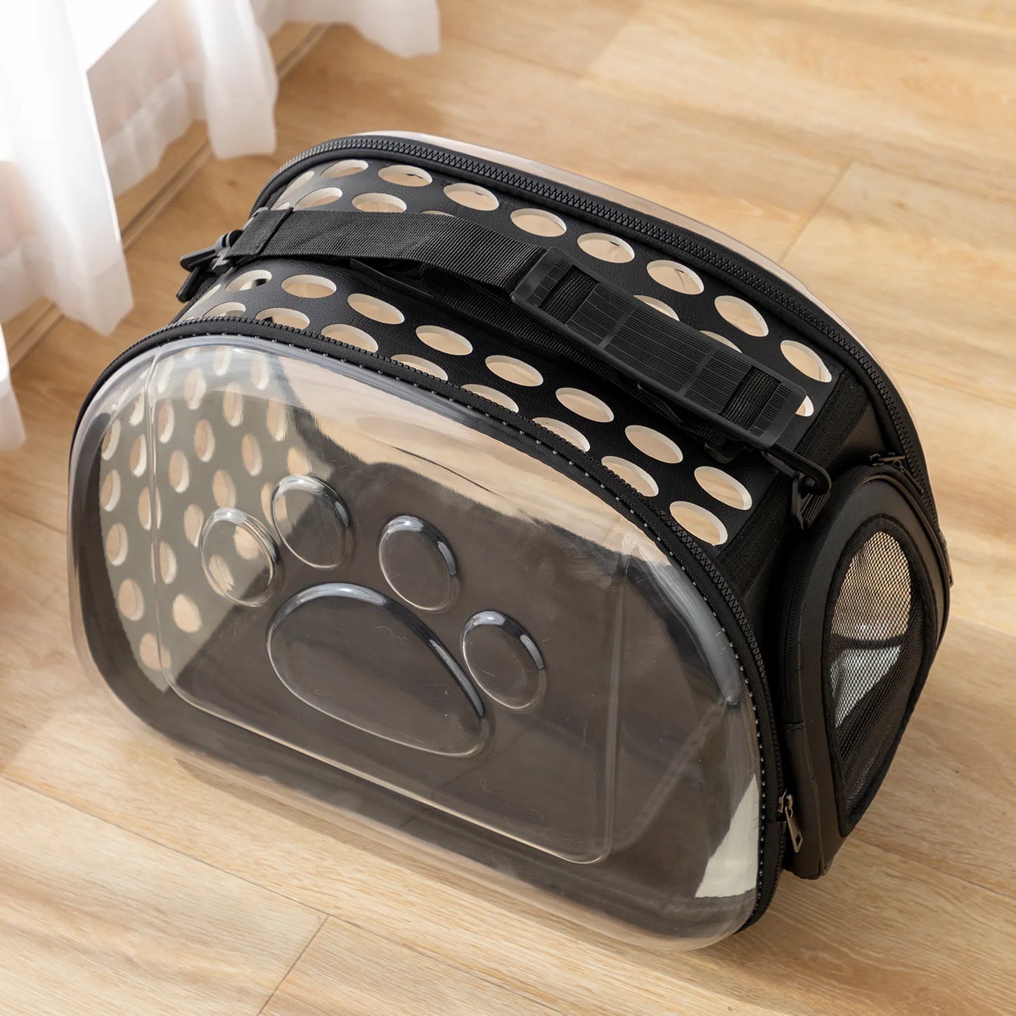 New Cat Space Capsule Transparent Cat Carrier Bag Breathable Pet Carrier Small Dog Cat Backpack Travel Cage Handbag for Kitten