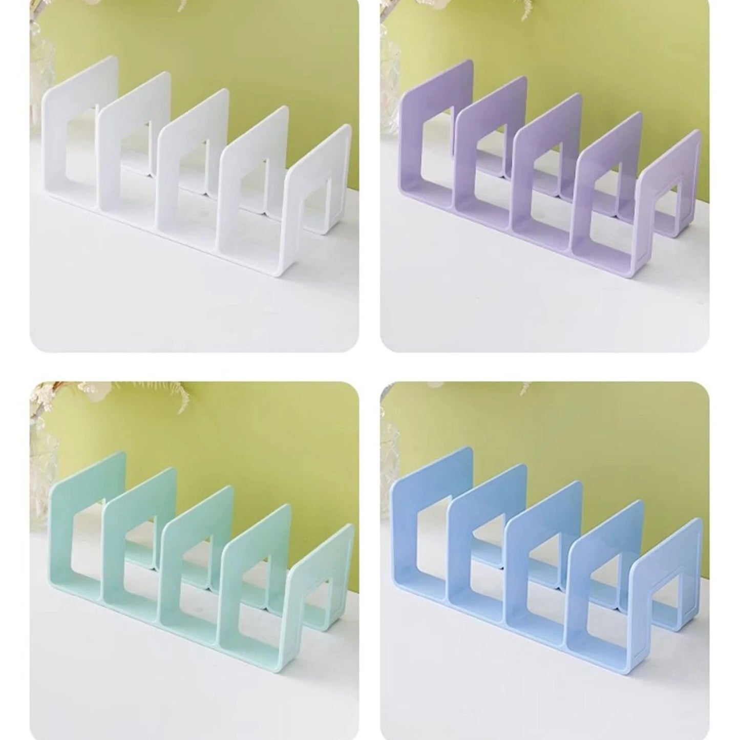 Multi-Purpose Bookends Book Storage Stand Organizer Holder Desk Bookshelf For Book Cd Magazine File School Office Supplies