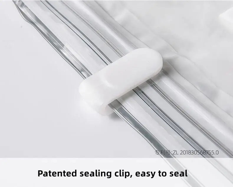 New Patented Vacuum Bags Large Plastic Storage Bags for Storing Clothes Blankets Compression Empty Bag Covers Travel Accessories