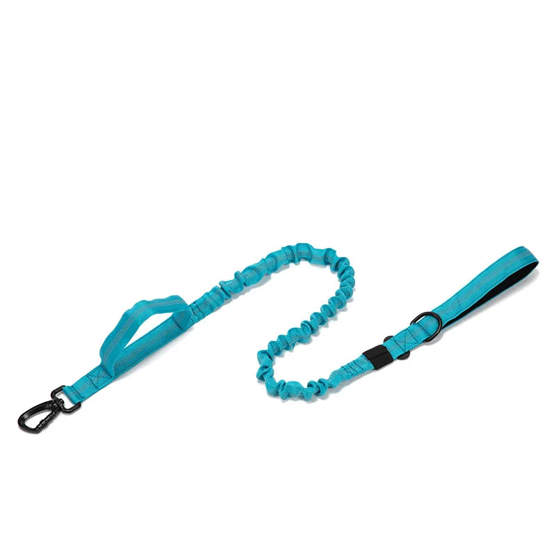 Coleiras e Guias para Cães Pets, Material de Nylon, Coleira Refletiva Durável, Coleira Tática para Treinamento de Pets