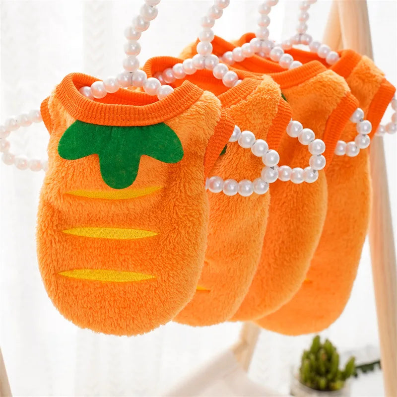 Pet Clothes Winter Warm Coats Vest Soft Fleece For Small Dogs Cats Girl Boys Chihuahua Yorkies Cute Transformation Outfit Xxs-XL