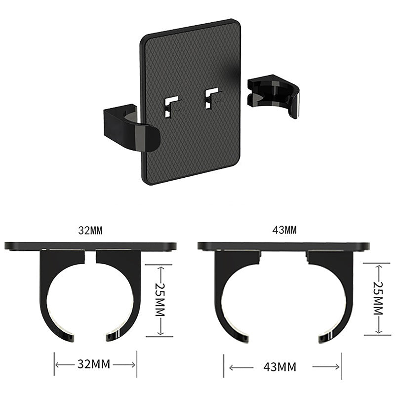 Comb Holder Bathroom Wall Hanging Comb Storage Rack Hair Clip Organizer Air Cushion Comb Holder Creative Plastic Comb Rack