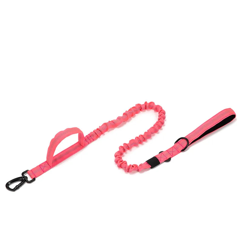 Coleiras e Guias para Cães Pets, Material de Nylon, Coleira Refletiva Durável, Coleira Tática para Treinamento de Pets