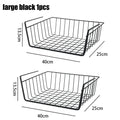 Multipurpose Closet Storage Basket Hanging Basket Organizer Metal Hanging Basket for Kitchen Cabinets and Desks