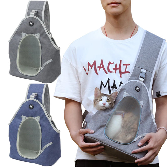 Portable Cat Carry Bag Breathable Puppy Pet Shouder Bags Small Dogs Outdoor Travel Carriers Cage For Cats Rabbit