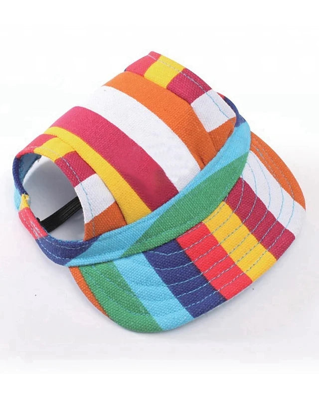 Boné para Pet Chapéu para Pet Cães e Gatos Chapéus para Animais de Estimação, Boné de Beisebol, Boné de Lona para Verão, Apenas para Cães de Pequeno Médio Porte, Acessórios para pets em Atividades ao Ar Livre, Caminhadas e Esportes