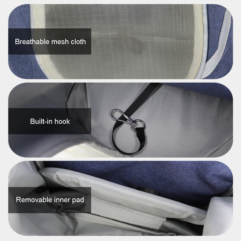 Portable Cat Carry Bag Breathable Puppy Pet Shouder Bags Small Dogs Outdoor Travel Carriers Cage For Cats Rabbit