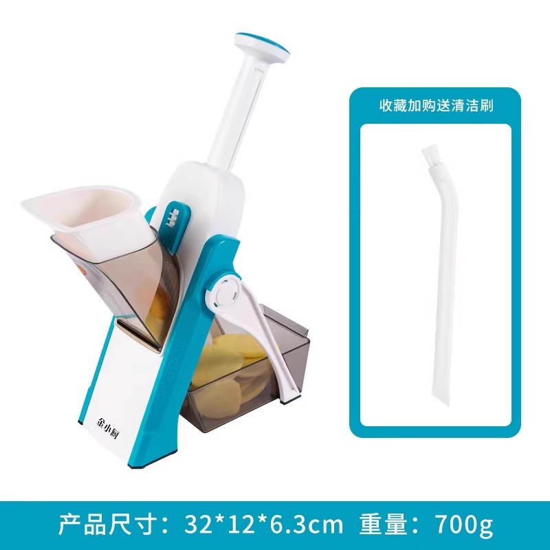 Gold Kitchen Chopping Artifact Multi-Functional Shredded Potatoes Grater Dicing Slicer and Grater For Home Kitchen Vegetable Cutter