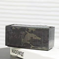 Compact Iron Storage Container - Creative Desktop Organizer, Office Supply Tube, Office Desk Organizer Metal Box