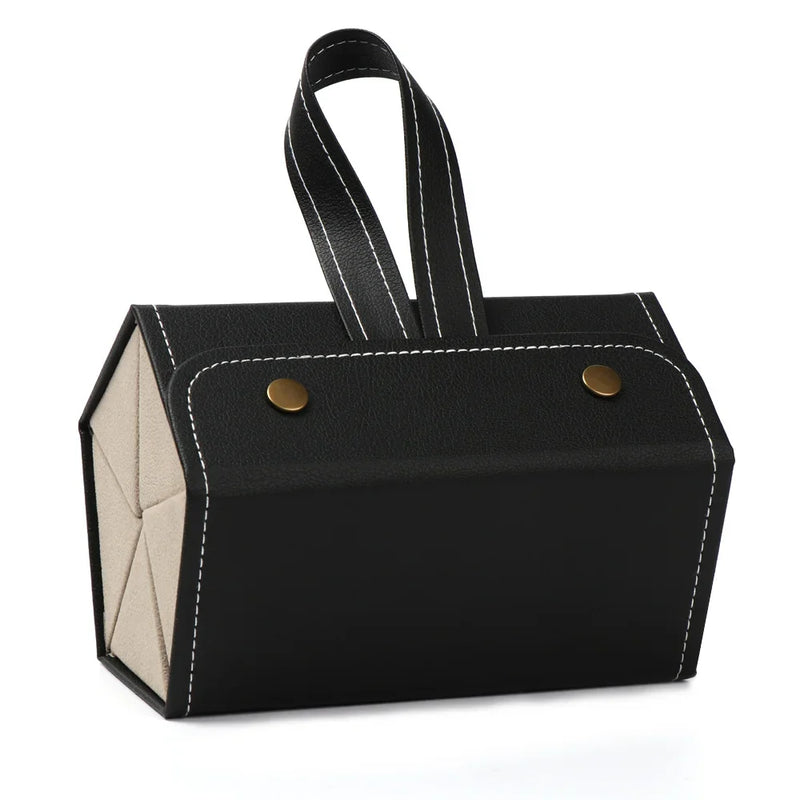 Portable Glasses Organizer 2/3/4/5/6 Multi-slot Eyeglasses Storage Display Travel Folding Sunglasses PU Leather Case