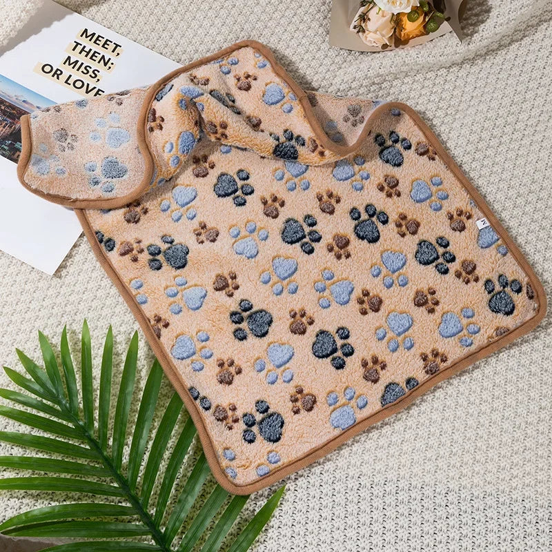 Fluffy Sleeping Blanket for Dog, Sleeping Blanket, Cat Cover, Comfortable Sheet, Winter Insulation, S-XL, Pet Supplies