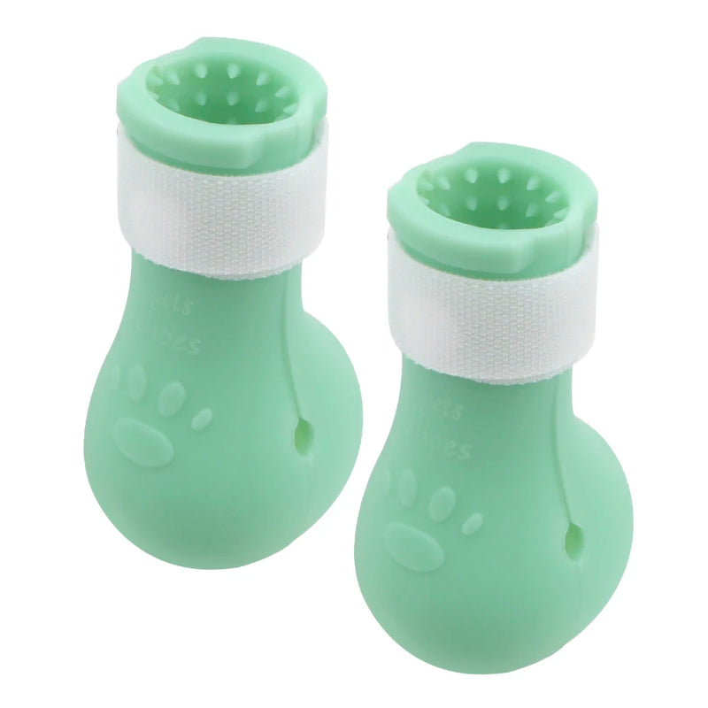 Washing Anti-Scratch Cut Nails Bath Anti-Scratch Bite Washing Shoes Pet Paw Protector Boots Cat Feet Set Bath Supplies