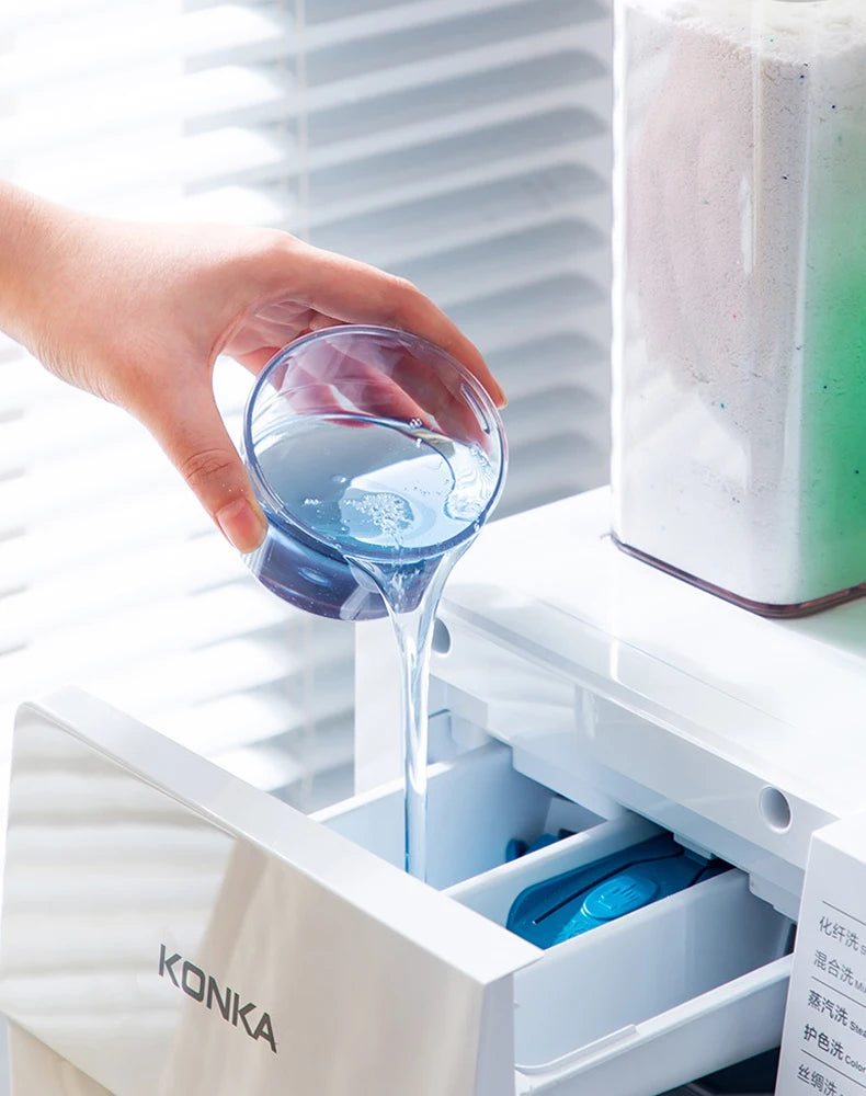 Pote Organizador para Armazenamento Material de Limpeza, Sabão e Detergente em pó, Grãos, Cereais, Hermético