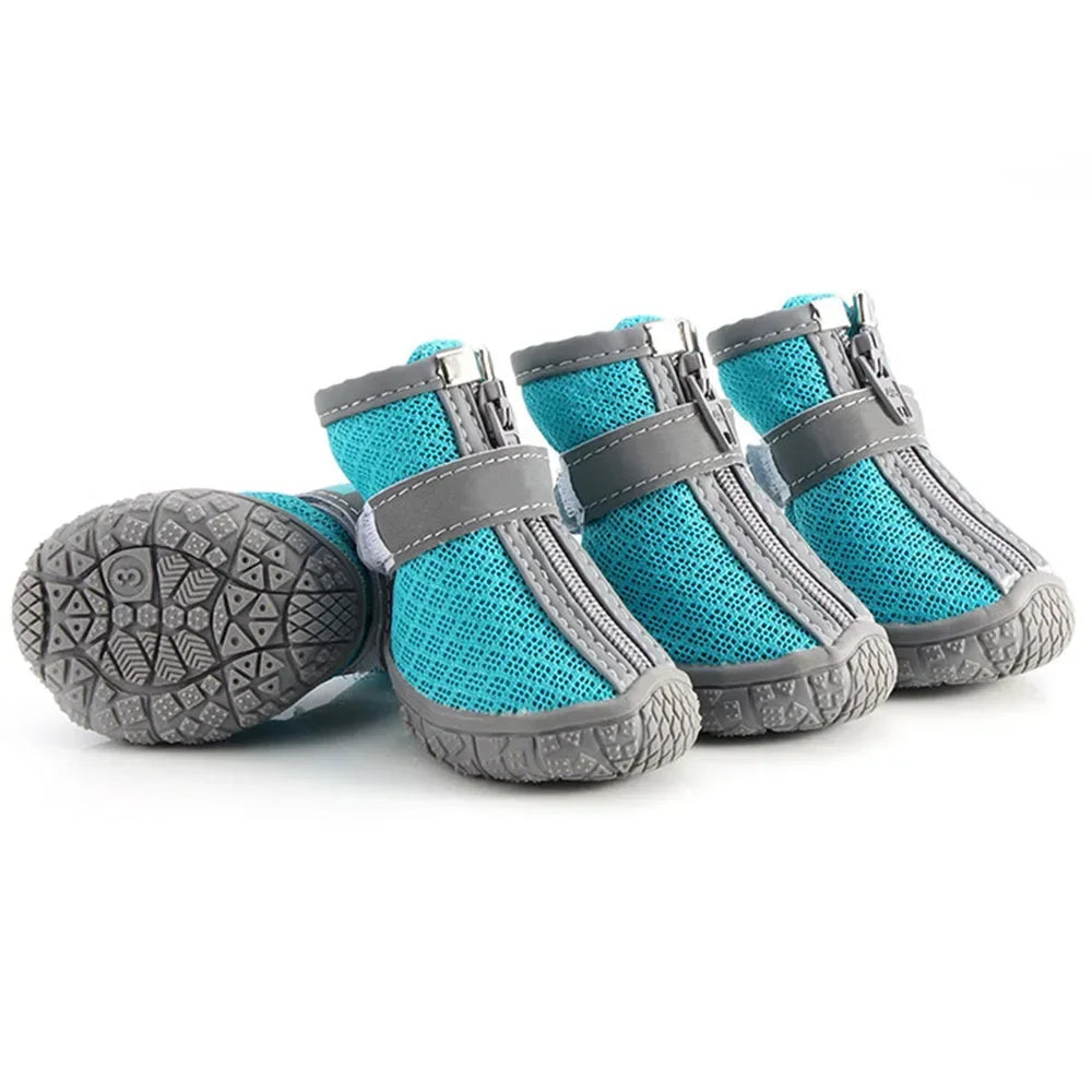 Dog Shoes Waterproof Dog Shoes for Hot Pavement Puppy Pet Boots & Paw Protectors Small Medium Dogs for Hardwood Floors Anti Slip