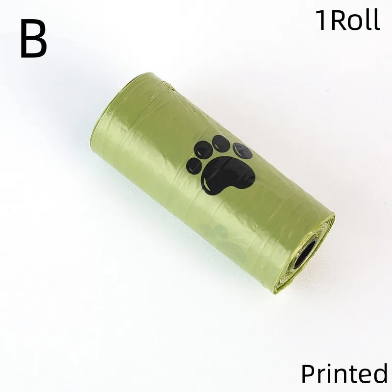 Novo Saco de Lixo Biodegradável Sustentável para Cocô de Pets, Sacos para Cocô de Cachorro, Saco de Cocô com Aroma de Biobase a Granel, Dispositivo Dispensador para Armazenar os Sacos de Cocô