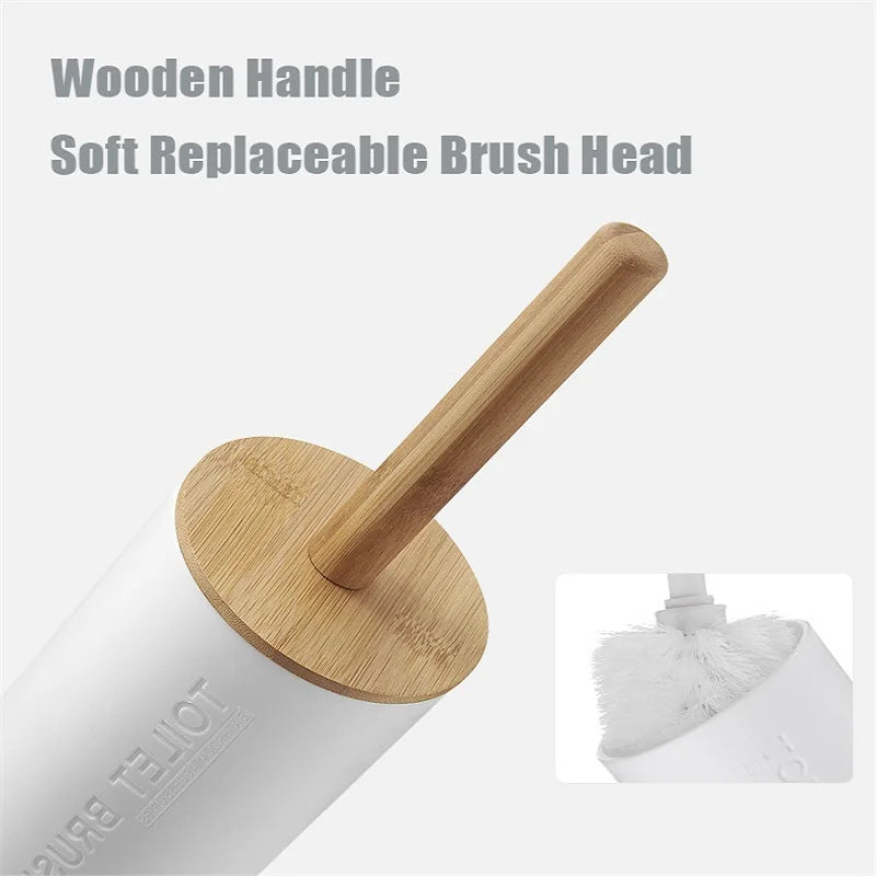 Black Bathroom Accessories Sets Toothbrush Holder Soap Dispenser Toilet Brush Trash Can Toothpaste Dispenser Bathroom Essential