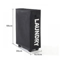 Laundry Basket with Wheels Large Capacity Yoga Mat Storage Basket Multifunctional Foldable Waterproof Dirty Clothes Storage Bag
