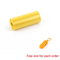 120 rolos de saco para cocô de cachorro, 15 sacos/rolo, sacos grandes para fezes de gato, saco de lixo para limpeza externa de cães e suprimentos para animais de estimação