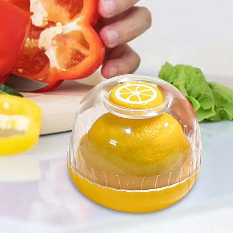 1pc Creative Kitchen Refrigerator Vegetable Fruits Crisper Containers Onion Avocado Tomatoes Lemon Fresh keeping Storage Box